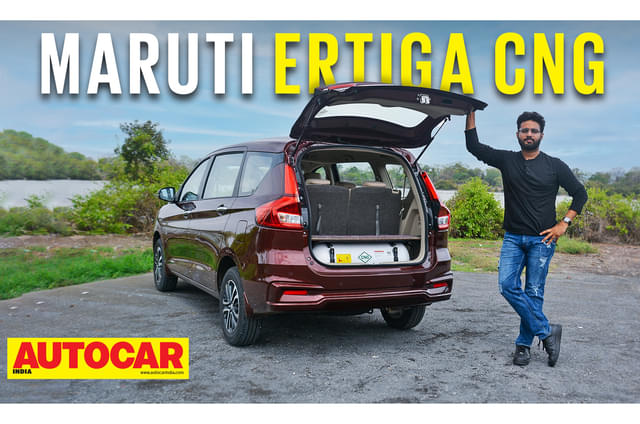 2022 Maruti Suzuki Ertiga CNG video review